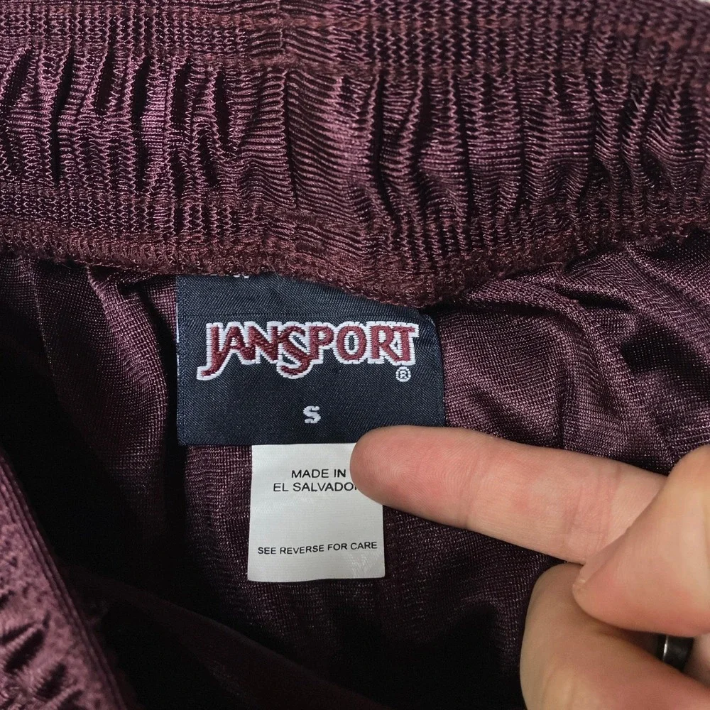 Vintage JanSport Shorts University of Minnesota Silky Shiny Dazzle Mens S